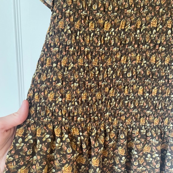 Madewell Resourced Georgette Lucie Flutter Sleeve Top - Picture 7 of 9